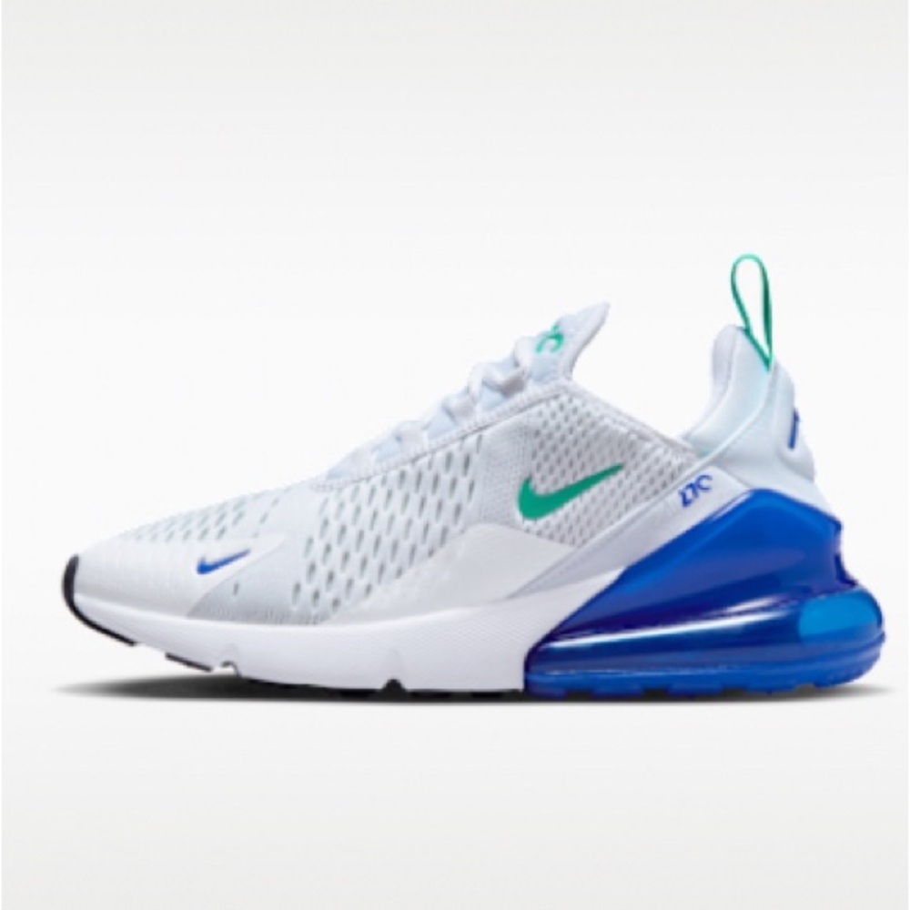 Nike Air Max 270 - White/Lapis/Black/Neptune Green